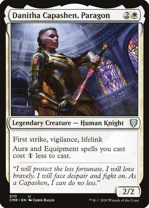 Danitha Capashen, Paragon (370) [Commander Legends]