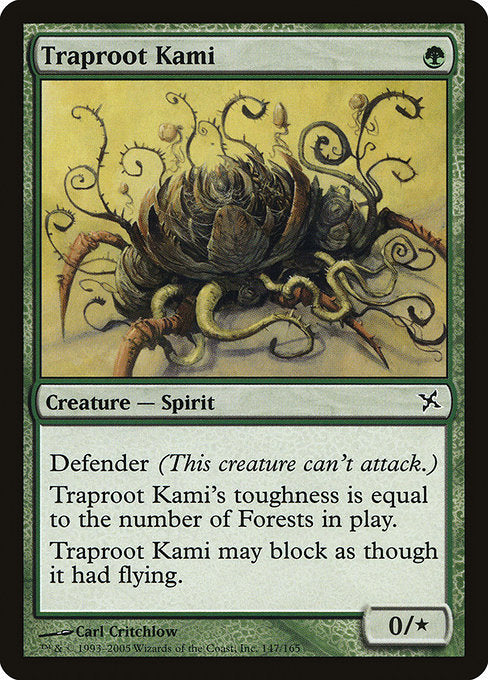 Traproot Kami (147) [Betrayers of Kamigawa]