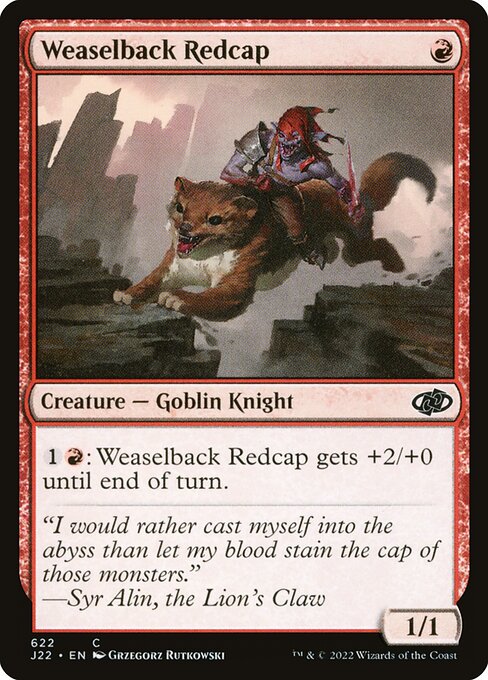Weaselback Redcap (622) [Jumpstart 2022]