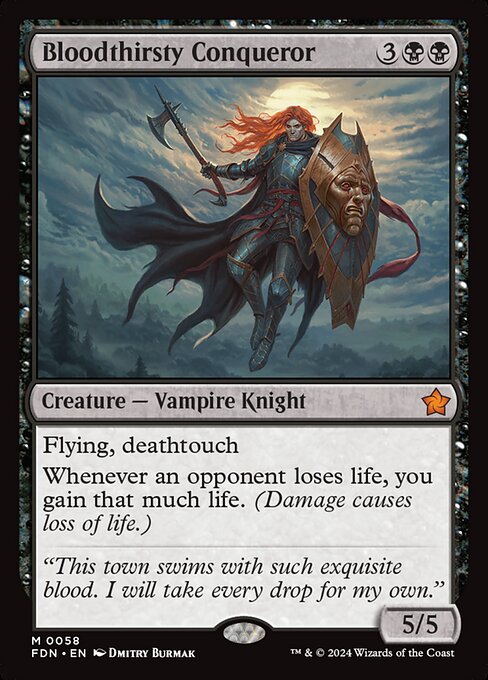 Bloodthirsty Conqueror (58) [Foundations]