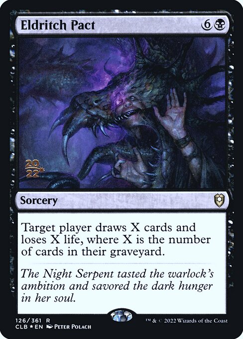 Eldritch Pact (126s) [Battle for Baldur's Gate Promos]