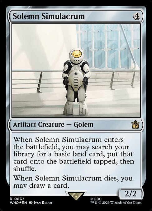 Solemn Simulacrum (837) [Doctor Who]