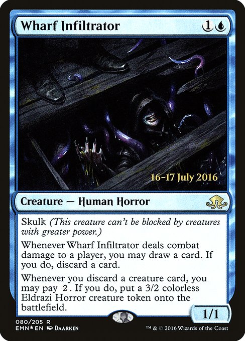 Wharf Infiltrator (80s) [Eldritch Moon Promos]