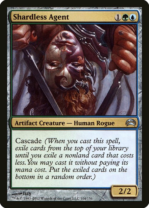 Shardless Agent (104) [Planechase 2012]