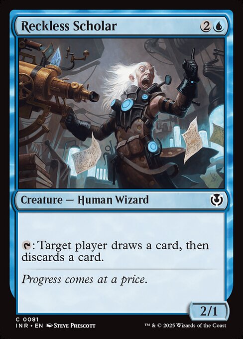 Reckless Scholar (81) [Innistrad Remastered]