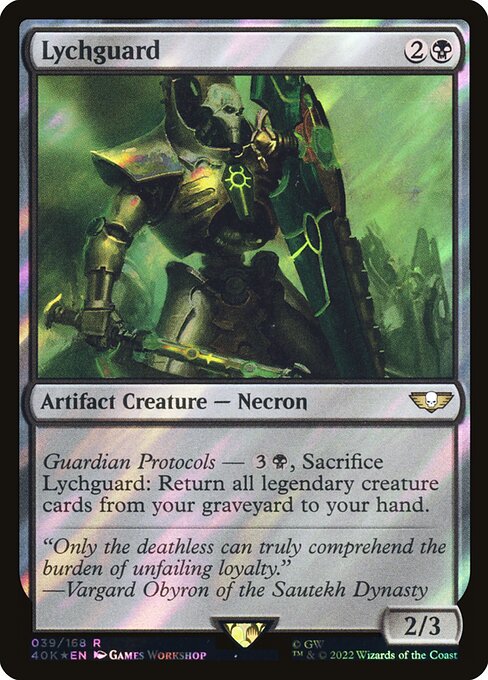 Lychguard (39★) [Warhammer 40,000 Commander]