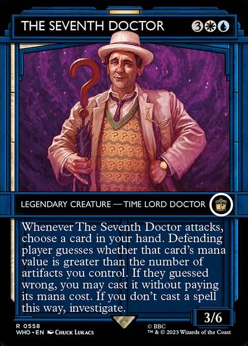 The Seventh Doctor (558) [Doctor Who] [Showcase, Borderless]