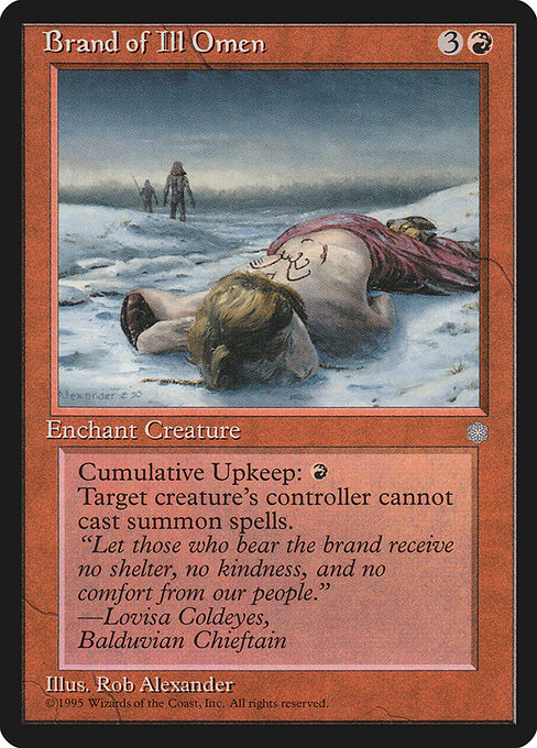 Brand of Ill Omen (177) [Ice Age]