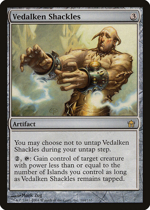 Vedalken Shackles (164) [Fifth Dawn]