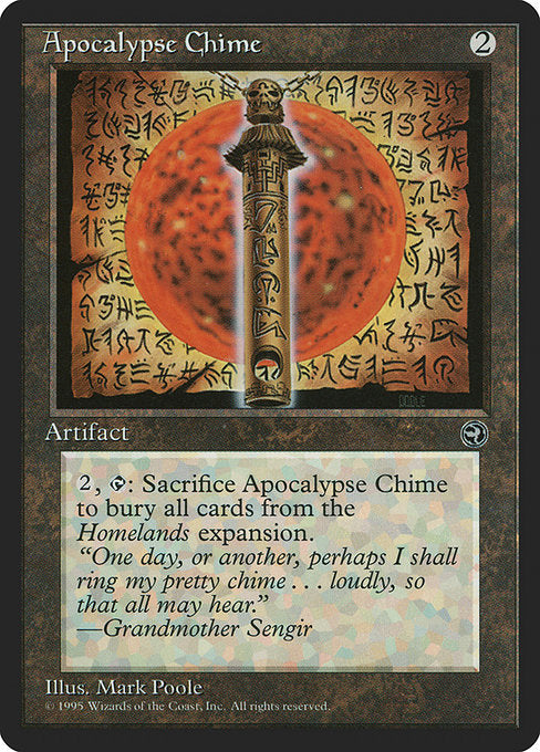 Apocalypse Chime (101) [Homelands]
