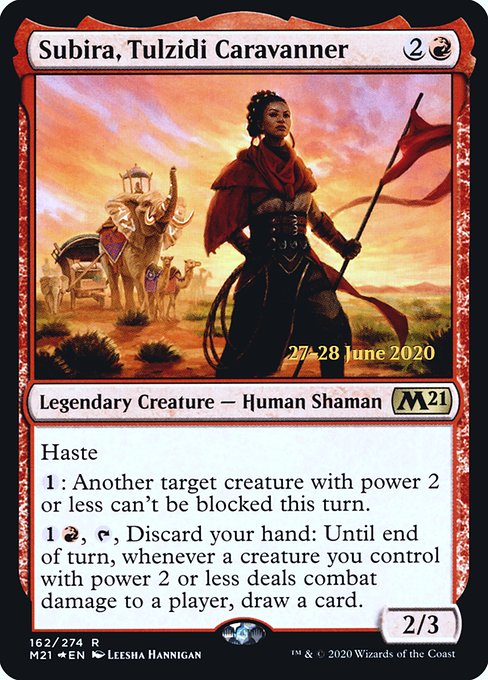 Subira, Tulzidi Caravanner (162s) [Core Set 2021 Promos]