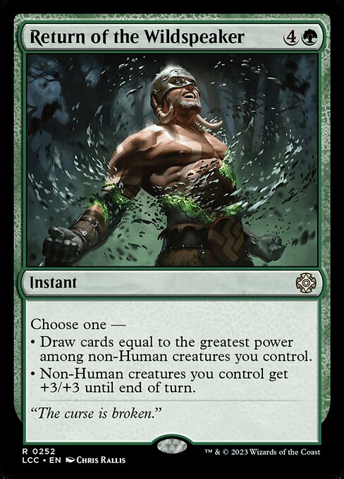 Return of the Wildspeaker (252) [The Lost Caverns of Ixalan Commander]