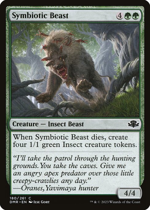 Symbiotic Beast (180) [Dominaria Remastered]