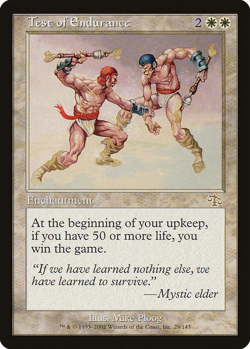 Test of Endurance (29) [Judgment]