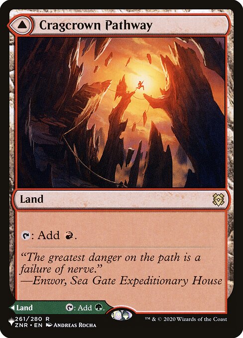 Cragcrown Pathway // Timbercrown Pathway (ZNR-261) [The List]