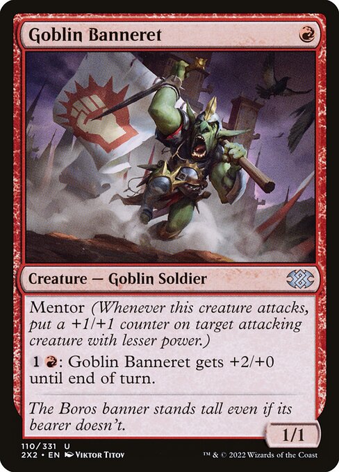 Goblin Banneret (110) [Double Masters 2022]