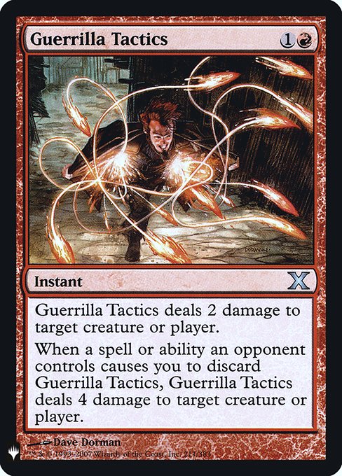 Guerrilla Tactics (10E-211) [The List]
