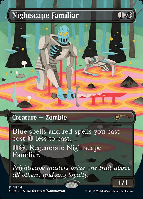 Nightscape Familiar (1546) [Secret Lair Drop] [Borderless]