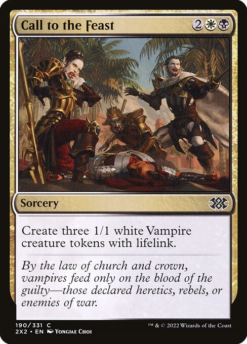 Call to the Feast (190) [Double Masters 2022]