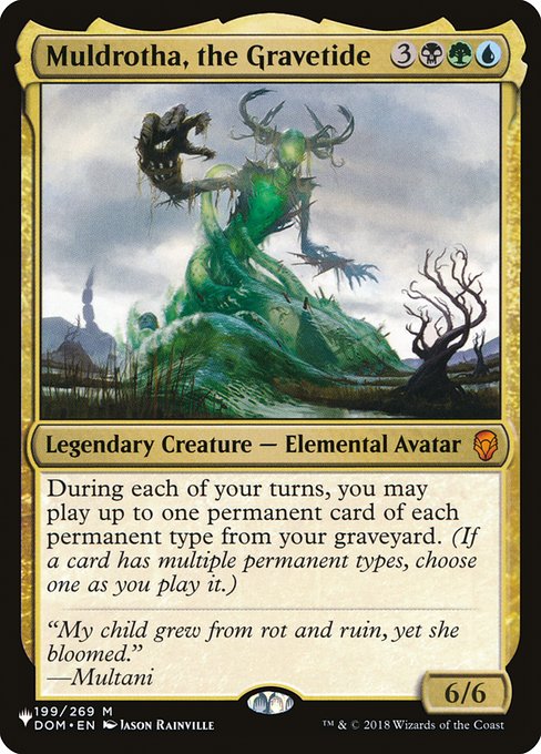 Muldrotha, the Gravetide (DOM-199) [The List]