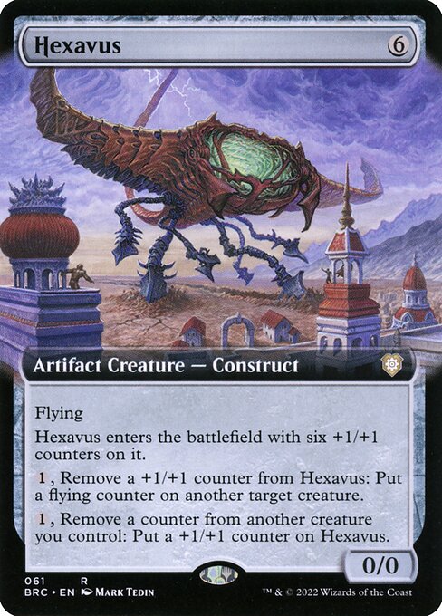 Hexavus (61) [The Brothers' War Commander] [Extended Art]