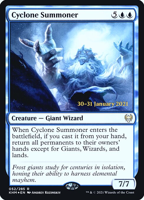 Cyclone Summoner (52s) [Kaldheim Promos]