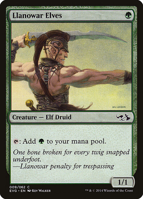 Llanowar Elves (9) [Duel Decks Anthology: Elves vs. Goblins]