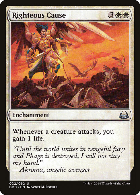 Righteous Cause (22) [Duel Decks Anthology: Divine vs. Demonic]