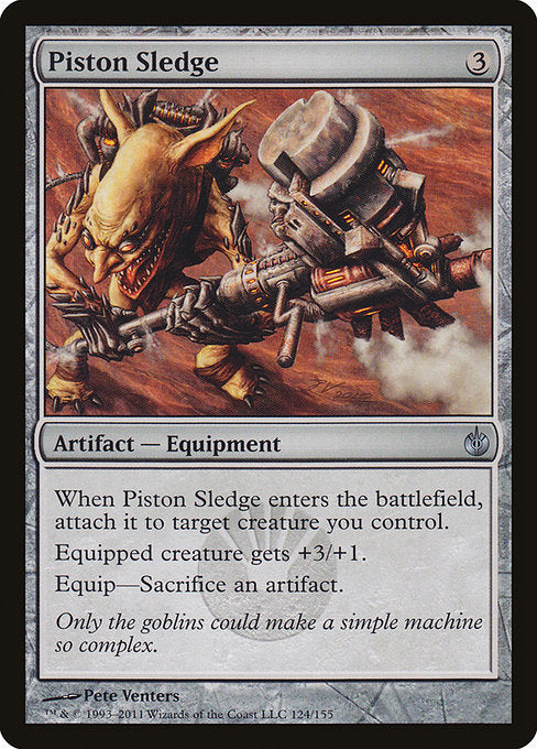 Piston Sledge (124) [Mirrodin Besieged]