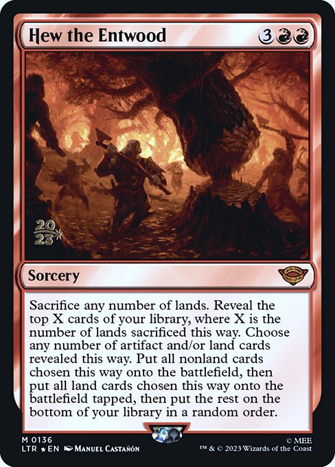Hew the Entwood (136s) [Tales of Middle-earth Promos]