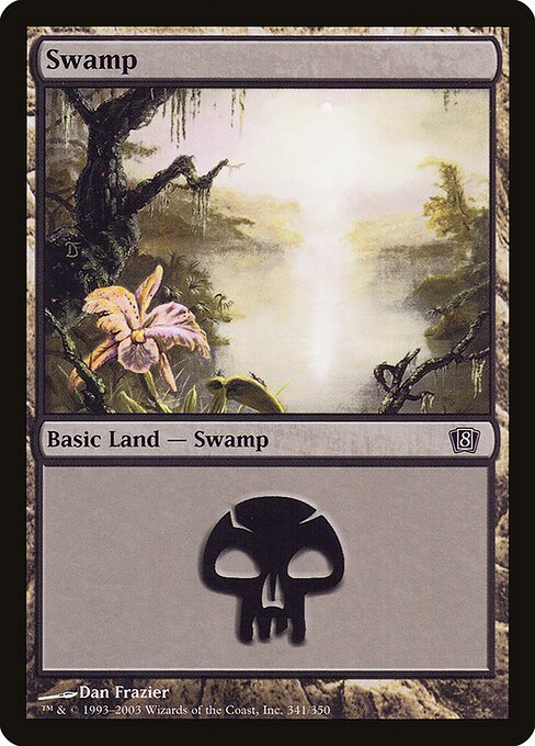 Swamp (341★) [Eighth Edition]