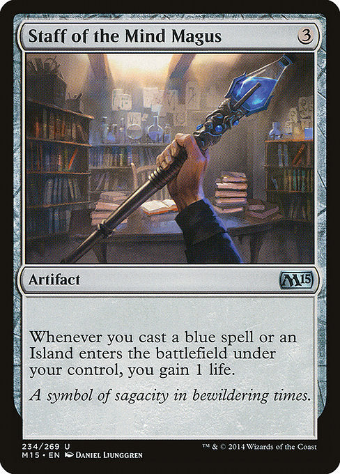 Staff of the Mind Magus (234) [Magic 2015]