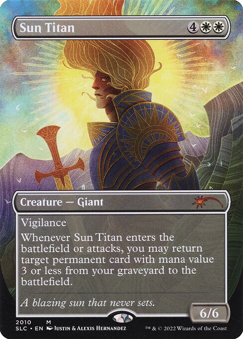 Sun Titan (2010) [Secret Lair 30th Anniversary Countdown Kit] [Borderless]