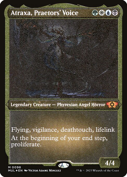 Atraxa, Praetors' Voice (98) [Multiverse Legends]