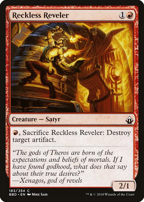 Reckless Reveler (183) [Battlebond]
