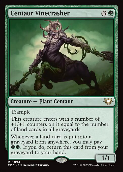 Centaur Vinecrasher (94) [Edge of Eternities Commander]