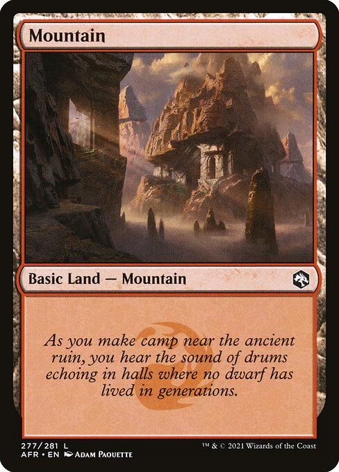 Mountain (277) [Adventures in the Forgotten Realms]