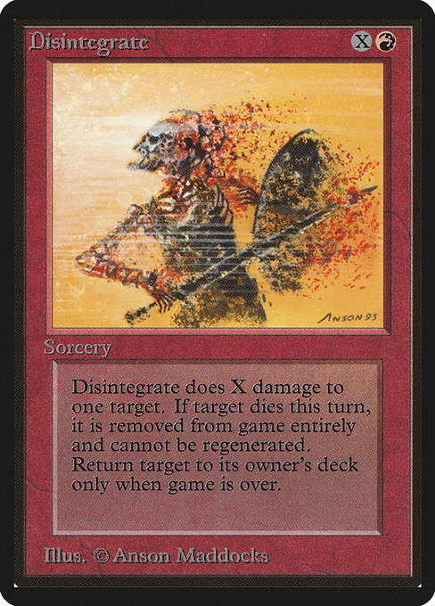 Disintegrate (141) [Limited Edition Beta]