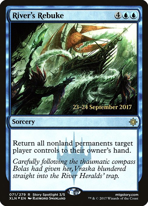 River's Rebuke (71s) [Ixalan Promos]