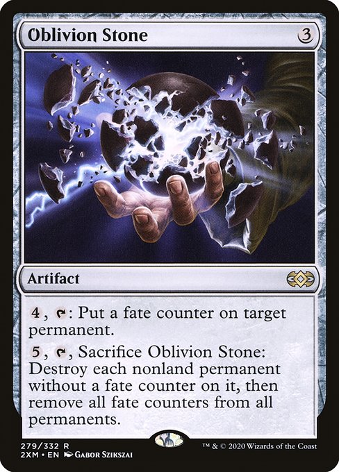 Oblivion Stone (279) [Double Masters]