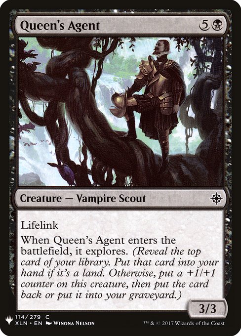 Queen's Agent (XLN-114) [The List]