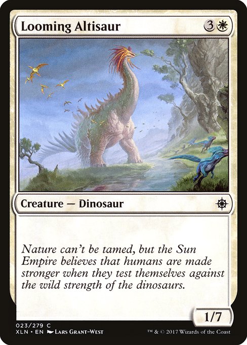 Looming Altisaur (23) [Ixalan]
