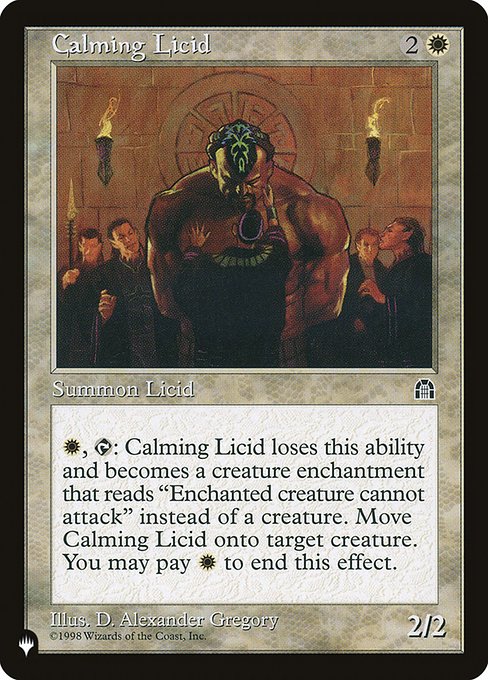 Calming Licid (STH-2) [The List]
