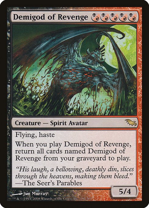 Demigod of Revenge (183) [Shadowmoor]