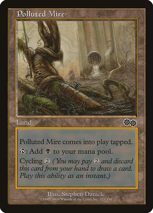 Polluted Mire (323) [Urza's Saga]