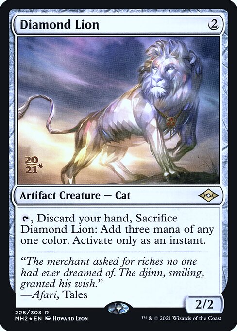 Diamond Lion (225s) [Modern Horizons 2 Promos]
