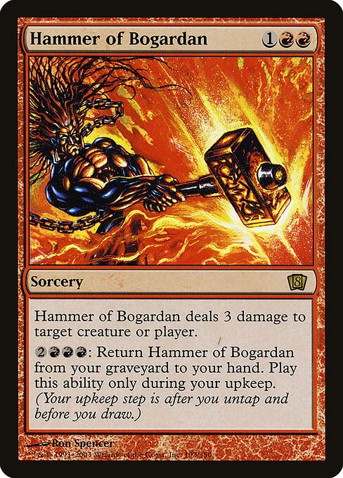 Hammer of Bogardan (193★) [Eighth Edition]