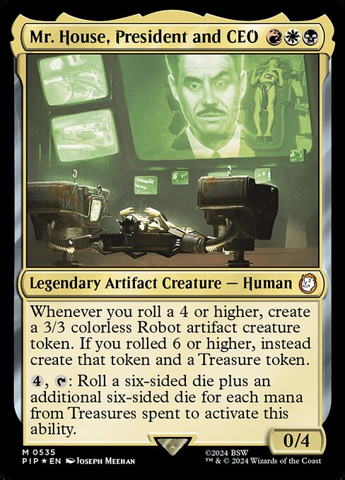 Mr. House, President and CEO (535) [Fallout]