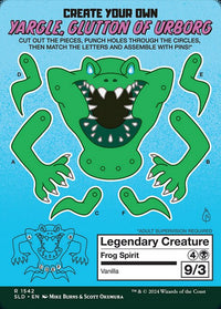 Yargle, Glutton of Urborg // Yargle, Glutton of Urborg (1542) [Secret Lair Drop] Reverse