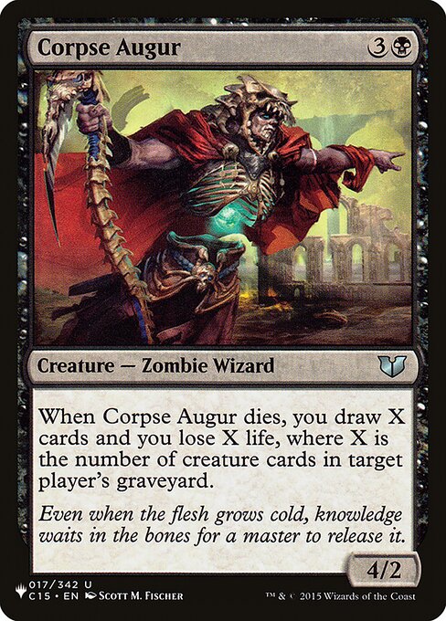 Corpse Augur (C15-17) [The List]